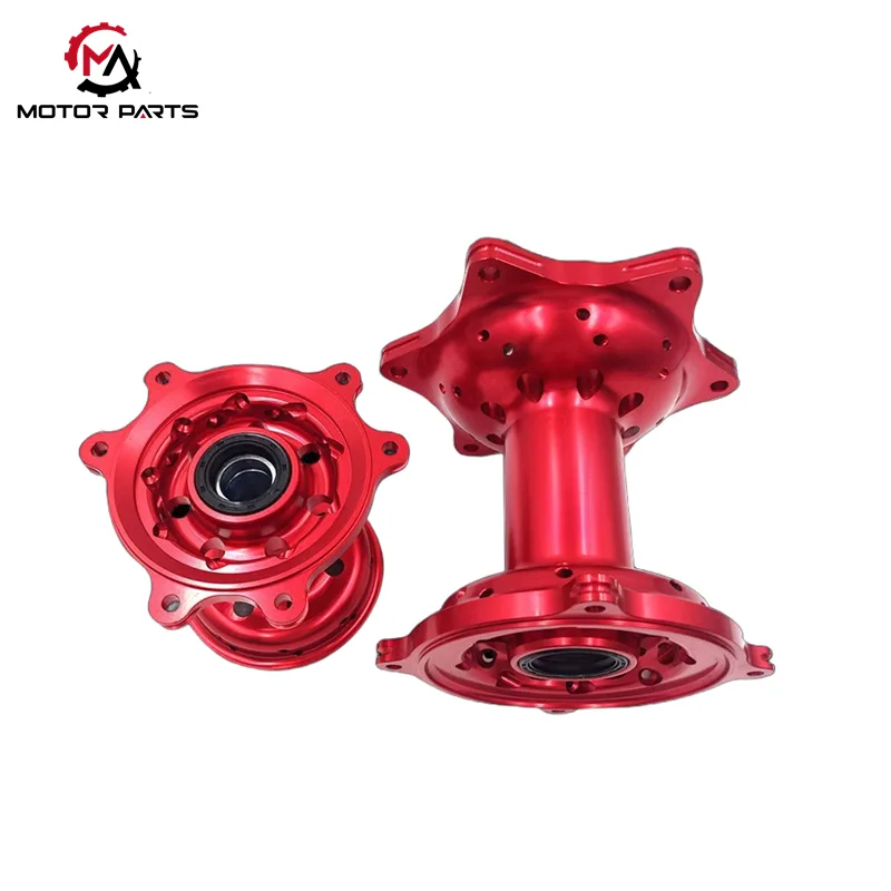 CNC-Aluminium-Vorder- und Hinterradnabensatz für Honda CRF250R CRF450R